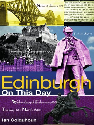 cover image of Edinburgh On This Day